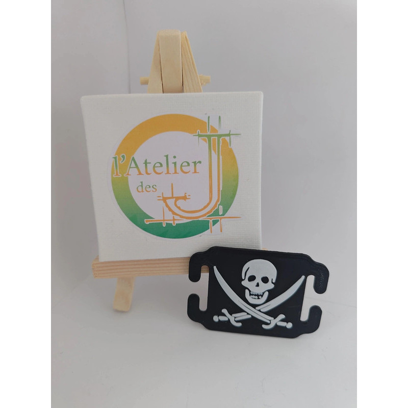 Plaque MOLLE Pirate – Esprit Corsaire & Tactique