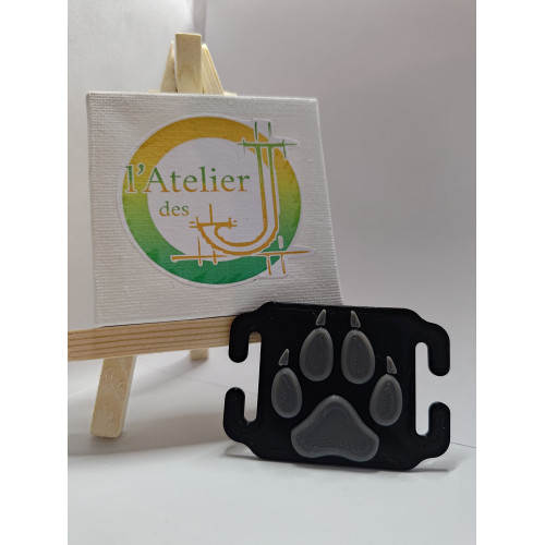 Plaque MOLLE K9 Patte de Chien - Cynophile France