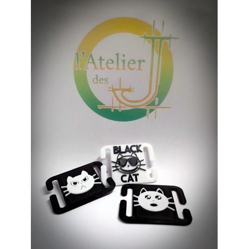 Plaque MOLLE P'tit Chat – Personnalisation équipement tactique