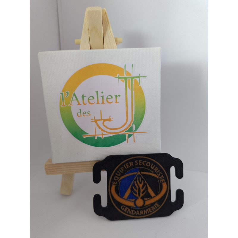 MOLLE Patch "Rescue Team Member" – Identification & Visibility
