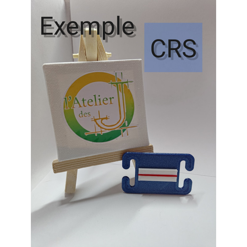 Grade Major - Plaque MOLLE tactique | L'Atelier des J