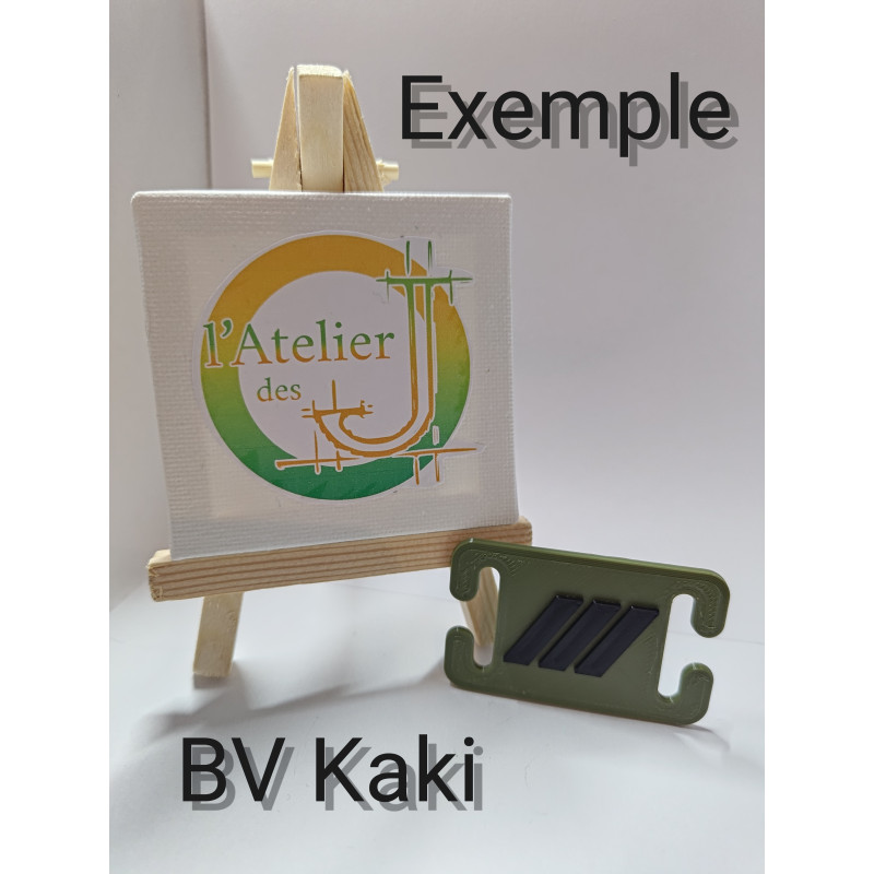 Grade Brigadier-Chef Gendarmerie - Plaque MOLLE tactique