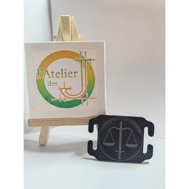 Plaque MOLLE OPJ – Identification Officier Police Nationale
