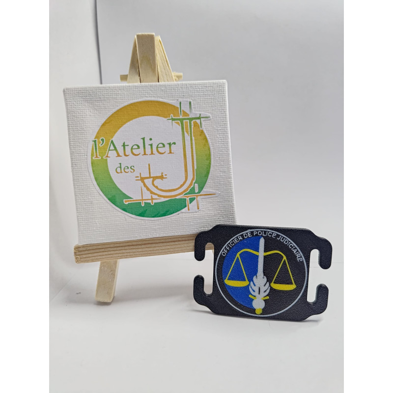 Plaque MOLLE OPJ – Identification Officier Gendarmerie Nationale