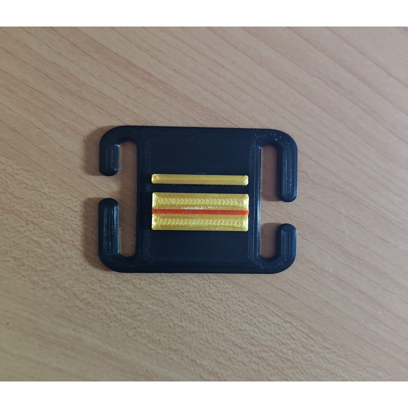 Major Rank - Tactical MOLLE Plate | L'Atelier des J