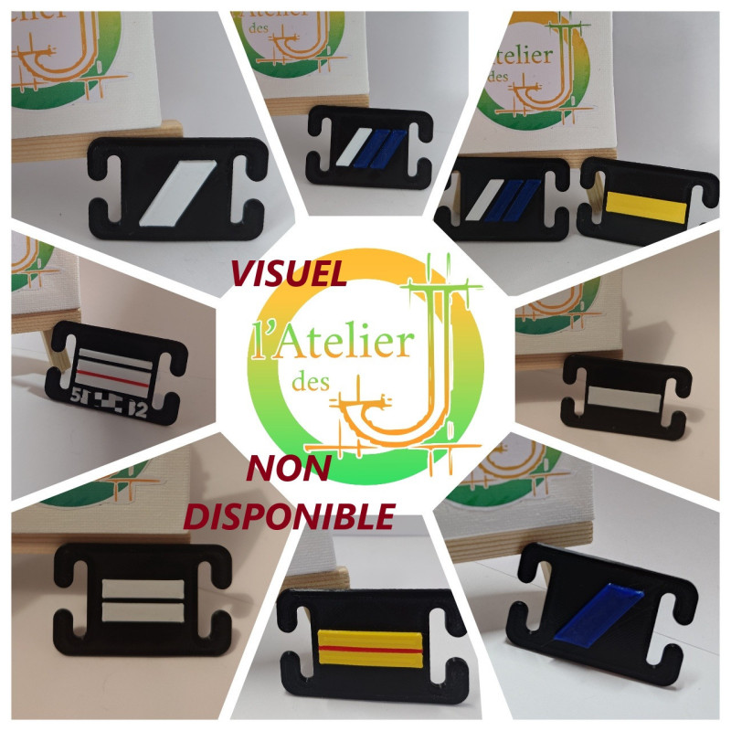 Grade Colonel – Plaque MOLLE Gendarmerie & Police