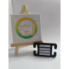 Grade Chef d'Escadron – Plaque MOLLE Gendarmerie & Police