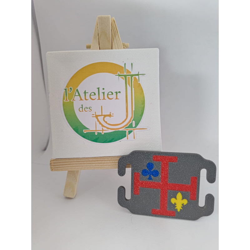 Plaque MOLLE Scouts – Identité & Valeurs Outdoor