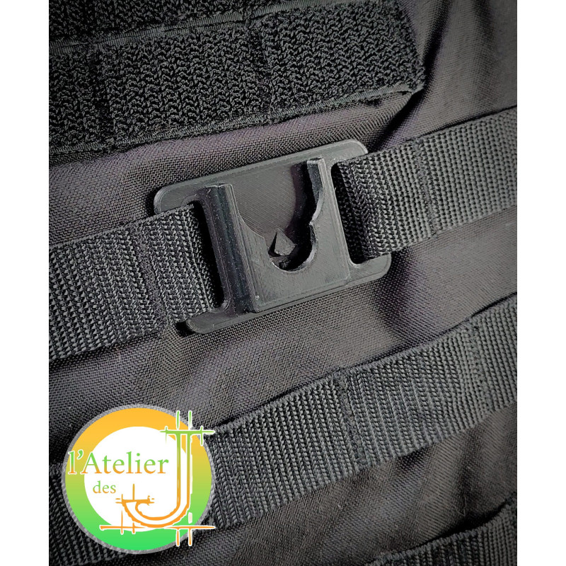 Pack Caméra Piéton – Griffe compatible KlickFast + Support MOLLE