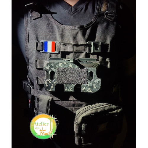 Support MOLLE pour téléphone CROSSCALL NEO - horizontal