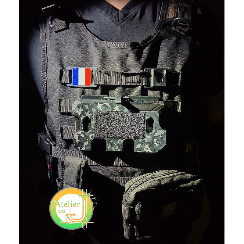 Support MOLLE pour téléphone CROSSCALL NEO - horizontal