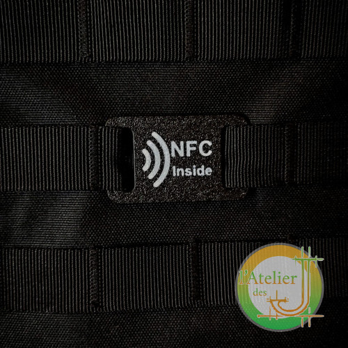 Plaque MOLLE NFC – Polyvalente et personnalisable