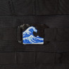 Plaque MOLLE Vague de Kanagawa - Design japonais