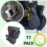 Pack Taser T7 : Support Cartouches + Plaque MOLLE Adaptateur