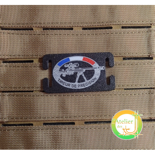 MOLLE Plate Precision Marksman Police | L'Atelier des J