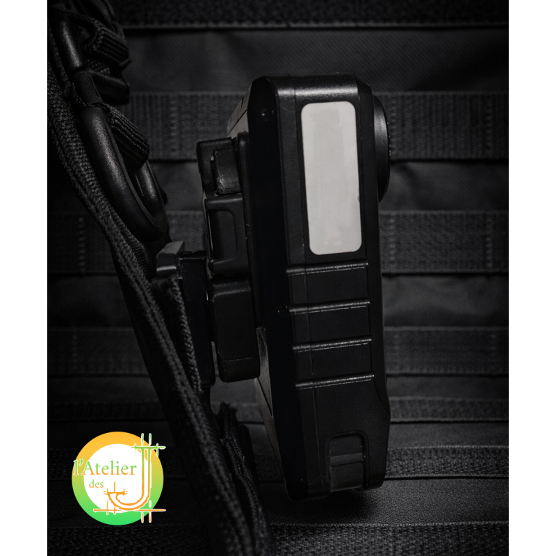 Griffe KlickFast caméra piéton – Fixation universelle