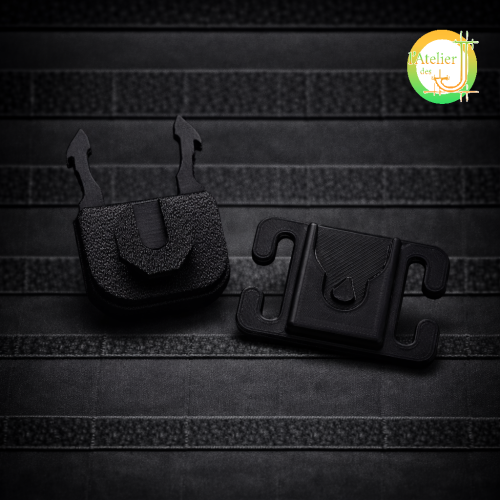 Body Camera Pack – KlickFast Clip + MOLLE Mount