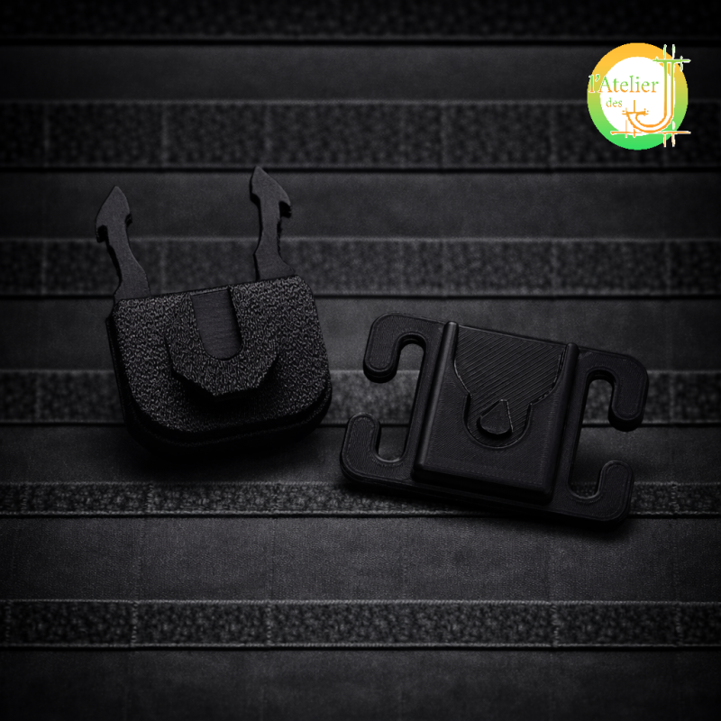 Pack Caméra Piéton – Griffe KlickFast + Support MOLLE