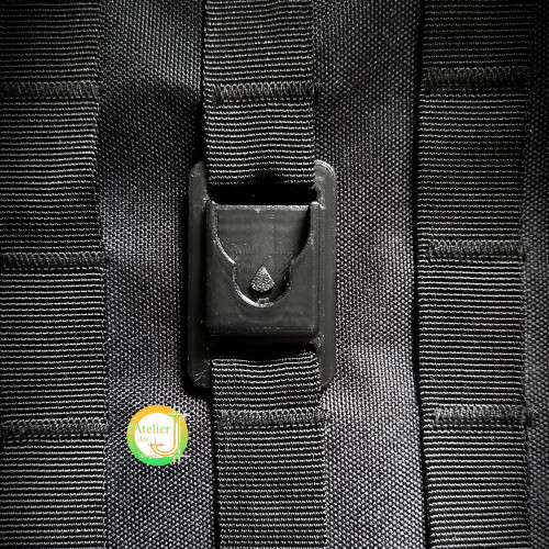 Vertical Body Camera Mount | MOLLE KlickFast Attachment
