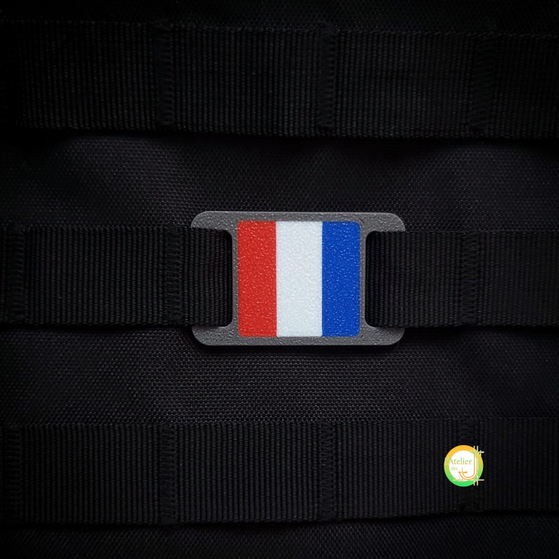 MOLLE Panel French Flag - Tactical Identification