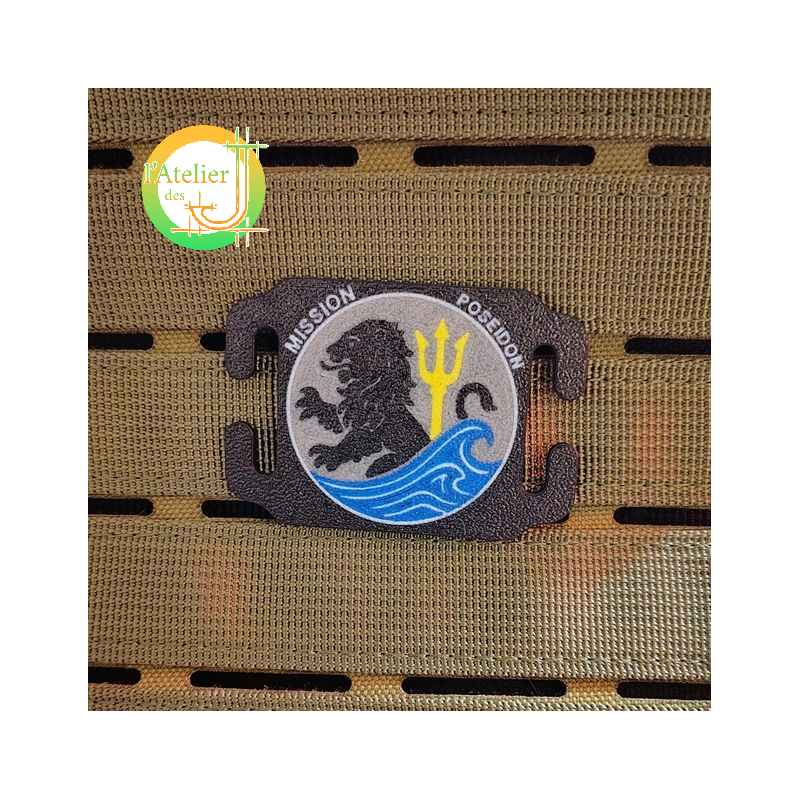 MOLLE Patch Mission POSEIDON - Gendarmerie Reservists