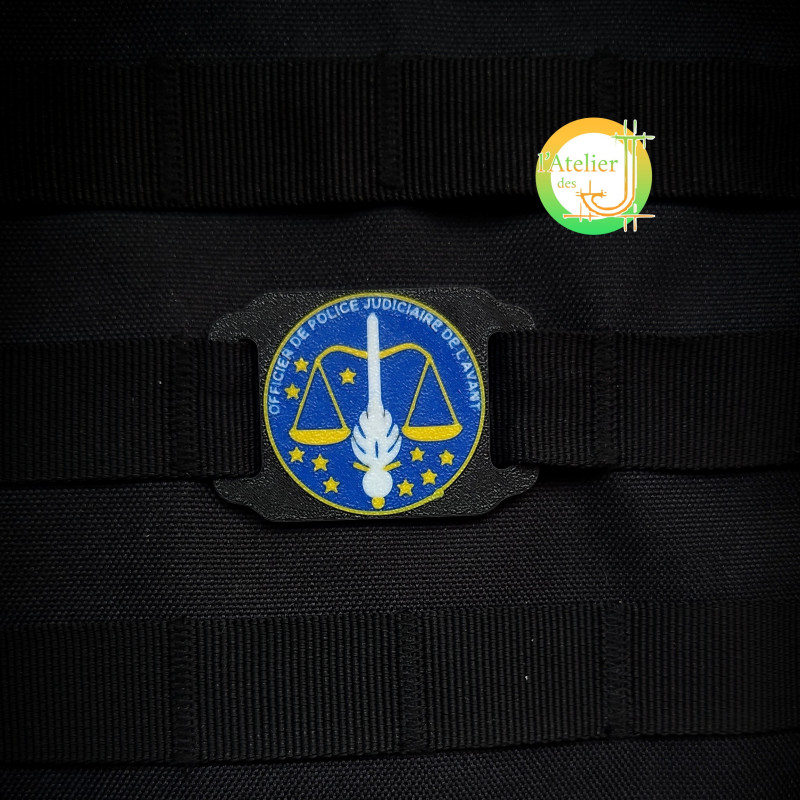 Plaque MOLLE OPJ de l'Avant - Gendarmerie Nationale