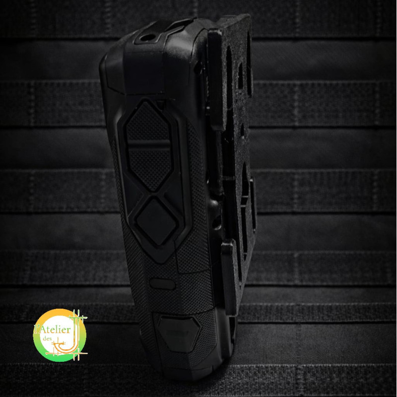 X-COMM Crosscall Remote PTT Mount – MOLLE Tactical Vest