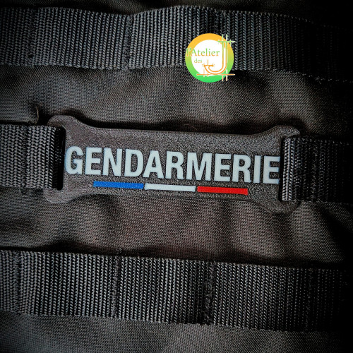 Gendarmerie MOLLE Patrol Strip - ID Plate
