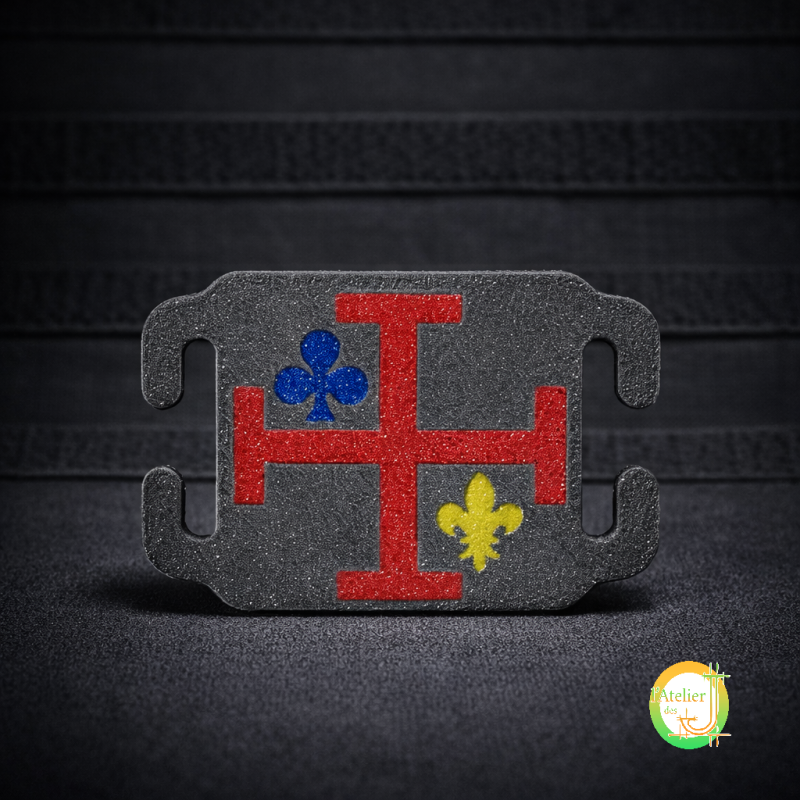 MOLLE Scouts Patch - Jerusalem Cross | L'Atelier des J