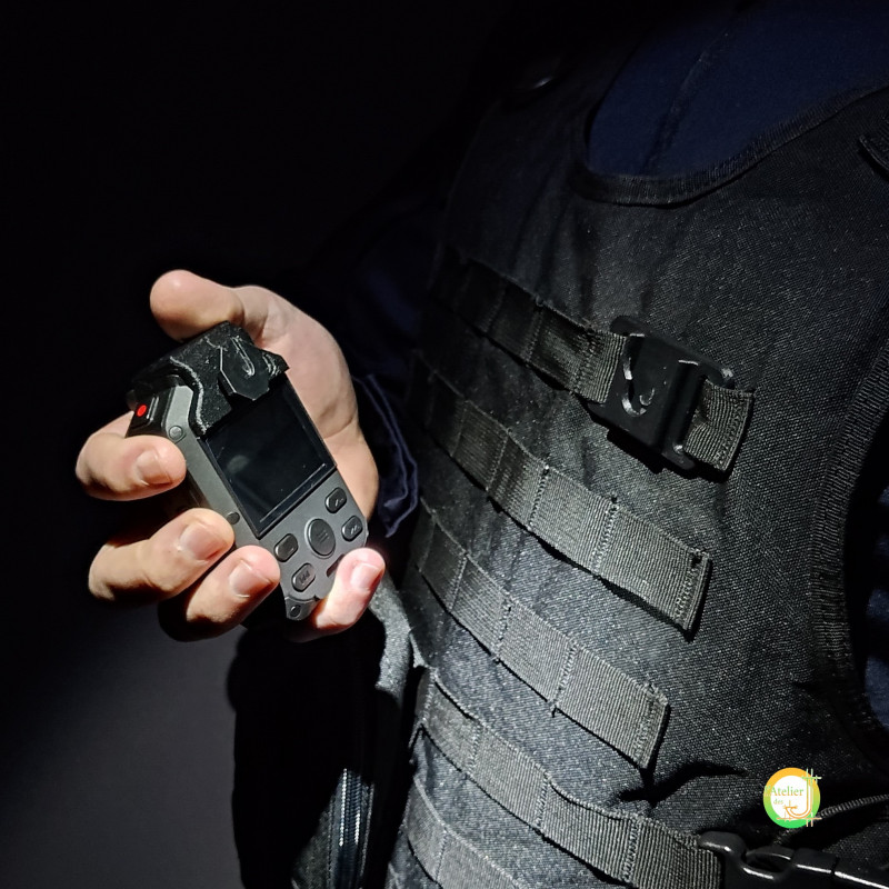 Fixation Caméra Philips DVT3120 | Pack KlickFast MOLLE