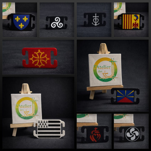 Plaques MOLLE régionales