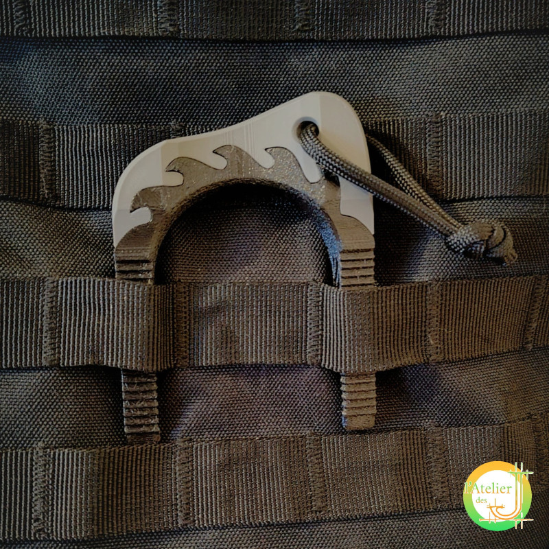 Tacti-Bloc – Bloc porte tactique MOLLE bi-matière compact