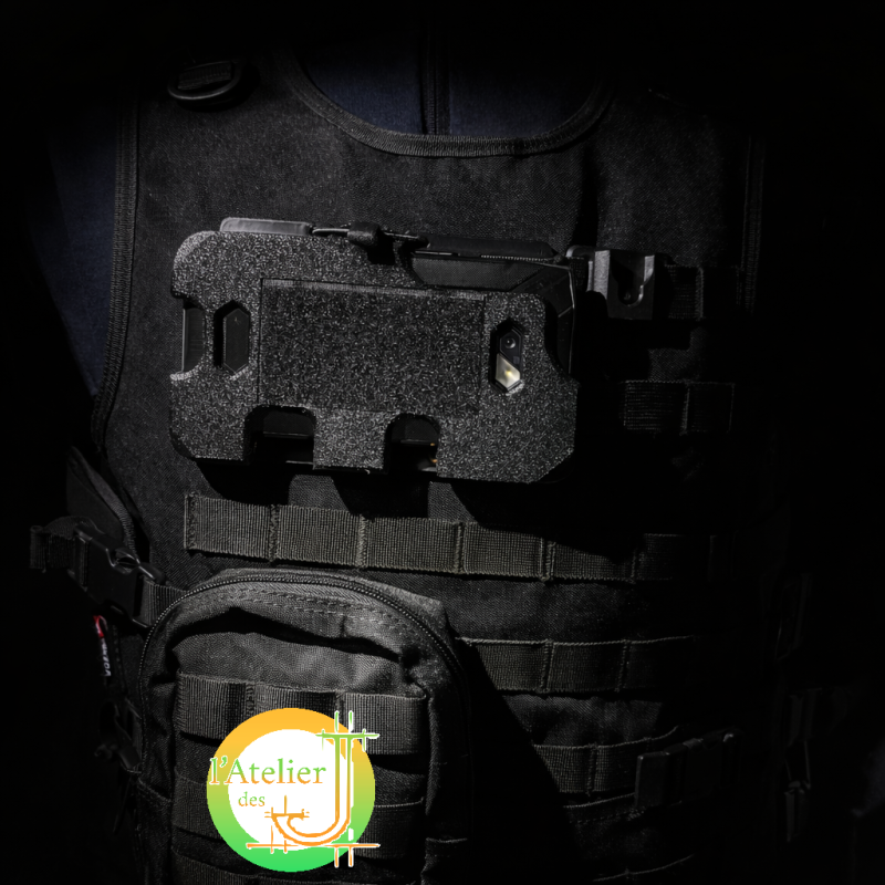 Horizontal MOLLE Mount CROSSCALL NEO | L'Atelier des J