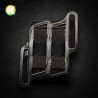 Support incliné MOLLE ceinturon 55 mm - Double emplacement