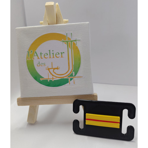 Grade Adjudant GN / Brigadier PN - Plaque MOLLE tactique