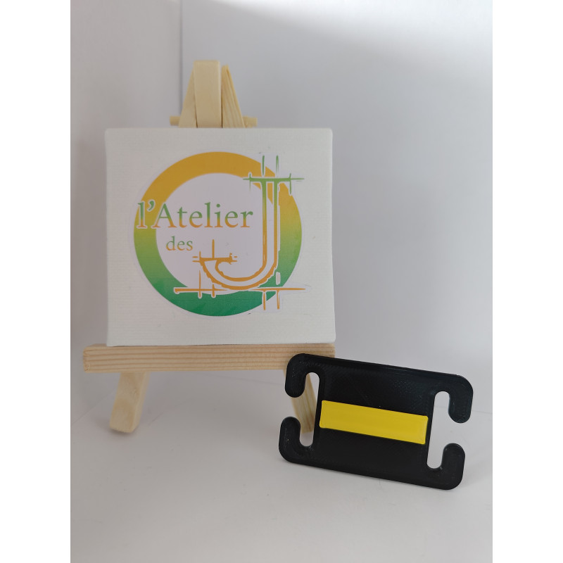 Second Lieutenant Rank - MOLLE Plate for Law Enforcement